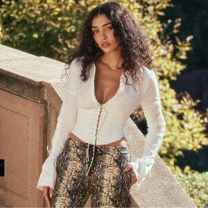 House of CB Anissa Lace Top